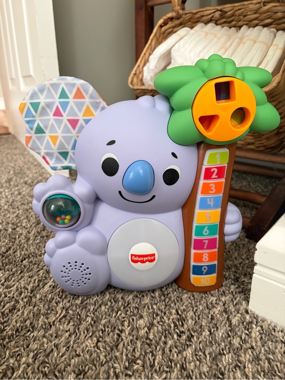 fisher price baby toy Linkimals colorful koala